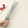 thumbnail image 4 of Pincho Barbacoa 20 Piezas Pinchos Barbacoa Portátiles Utensilios para Pícnic Reutilizables para Acampar Al Aire Libre, 4 of 9