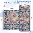 thumbnail image 5 of Pioneer Flower Floral Print Pattern Toddler Nap Mats for Kids Preschool,Sleeping Mat Bag or Kids,Toddler Sleeping Bag,Toddler Nap Mat or Daycare, 5 of 6