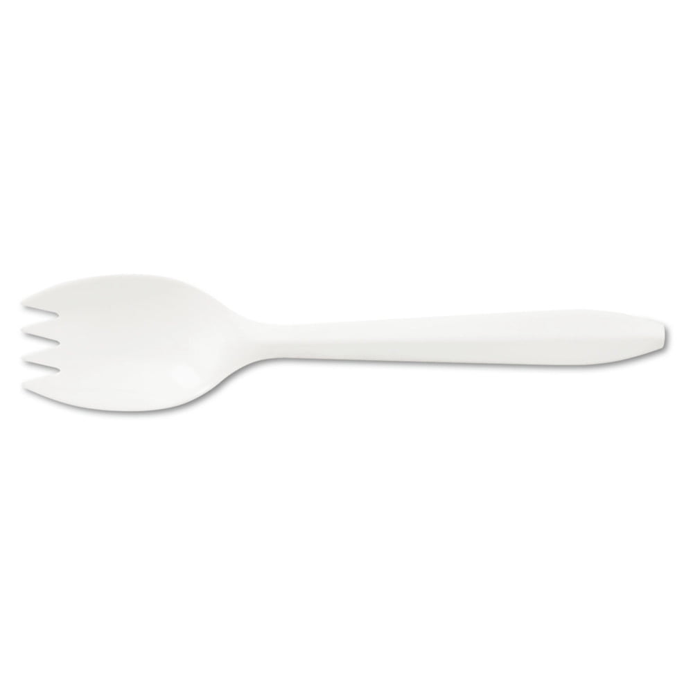 Boardwalk BWKSPORK Mediumweight Polypropylene Sporks White (1000