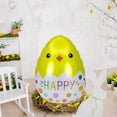 thumbnail image 2 of Jiibva Happy Easter Chick Foil Balloon Happy Easter Chicken Mylar Balloons for Easter Party Hello Spring Summer Theme Decoration, 2 of 7