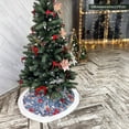 thumbnail image 5 of Scandinavian Forest Animal Pattern Tree Skirt, 5 of 6