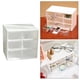thumbnail image 4 of Escritorio apilable con 9 cajones, organizador para tocador, cosméticos, ropa interior blanco, 4 of 9