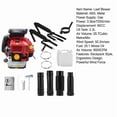 thumbnail image 4 of Seipouy 80CC Backpack Leaf Blower – Gas Powered 900CFM 206MPH High Airflow for Lawn Care, Low-Vibration Harness, Clears Leaves, Debris & Snow, 4 of 9