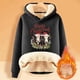 thumbnail image 2 of WILLBEST Sudadera Oversize para Mujer con Estampado Navideño de Vaca, Estilo Western, Estilo Femenino y Grueso Grande, 2 of 4