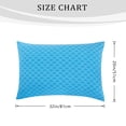 thumbnail image 2 of Blue Ocean Textiles Cooling Pillowcase, Blue Creek Geo, Standard/Queen, 1 Piece, 2 of 8