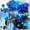 Blue Black, variant on Blue and Black Balloon Arch Kit,Royal Light Blue Metallic Blue Black Balloons with Star Foil Balloon for Kids Boy Blue Birthday Baby Shower Anniversary Graduation Wedding Police Party Decorations