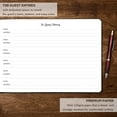 thumbnail image 4 of Skyline Funeral Guest Book, 10''x7'', Black, 4 of 6