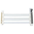 thumbnail image 2 of PCIE 4.0 X16 Extender Riser Cable, 128Gbps High Speed Flexible Extender Card Extension Port 90 Degree Adapter for RTX4090 Ti 8900 XT, 2 of 7