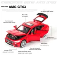 thumbnail image 4 of 1:32 Mercedes Benz AMG GT63  Sports Car Alloy Diecast Car Model Sound Light Pull Back Toys Ornaments Gift For Children Collect, 4 of 9