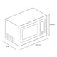 thumbnail image 5 of Horno de microondas 1.1 pies cúbicos (31 L) 120 V Inoxidable io mabe - IO110MDI1, 5 of 5