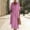 Style1-Hot Pink dresses for women, variant on Womens Linen Two Piece Set Cardigan Plus Cami Maxi Dress Casual Summer Outfit Sundress Hot Pink M