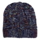 thumbnail image 1 of 1 pieza de gorro de lana, gorro de lana para tejer, gorro cálido, gorro de cola de caballo para mujer, niña, 1 of 5