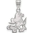 thumbnail image 1 of Sterling Silver S. Rh-P Logoart United States Air Force Academy Medium Pendant (22 X 15) Made In ss021usa, 1 of 5