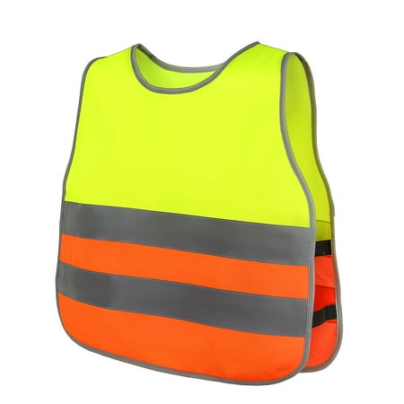 

Toptie Boys Girls Visibility Safety Vest Kid Safety Vest For 2-Year-Old-3XS-1 Piece