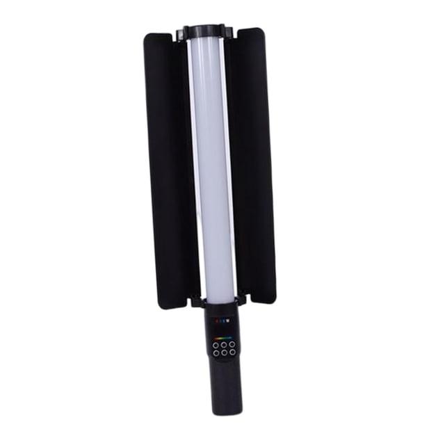 Luz de video LED RGB Brillo ajustable shamjiam Luz de relleno portátil de mano colorida Barra de luz de fotografía