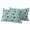 Aque, variant on 2 Pack Outdoor Waterproof Throw Pillow Covers,Abstract Sage Green Leaves on Vintage Decorative Square Pillow Case Patio Pillowcases for Chair Couch Sofa 16x16in