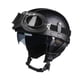 thumbnail image 1 of Casco de moto Casco abierto Moderno Práctico Portátil Ligero Medio Casco M negro, 1 of 9