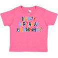 thumbnail image 3 of Inktastic Happy Birthday Grandma Boys or Girls Toddler T-Shirt, 3 of 5