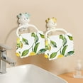 thumbnail image 6 of 6 Packs Lemons and Leaves Kitchen Dish Towels Soft Absorbent Dish Cloths 11"x11", 6 of 9