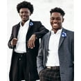 thumbnail image 7 of Vittorio Vico Mens Formal Two-Tone Flower Lapel Pin: Flower Pin Suit Accessories Pins for Suit or Tuxedo, 7 of 7