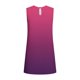 thumbnail image 5 of Vestido Corto para Mujeres Verano Moda Casual Impreso Lado Plisado Cuello Redondo sin Mangas, 5 of 7