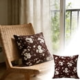 thumbnail image 1 of Double Sofa Bed Pillow Cover Reversible Decorative Protector with Concealed Zipper Closure for Home, 1 of 4