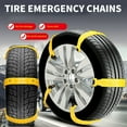 thumbnail image 5 of pathside 4PCS Snow Tire Chains for Car, Reusable Anti Snow Chains Automobile Tire Snow Chain Universal Thickened Winter Snow Chain for Winter Driving & Muddy Road, 5 of 6