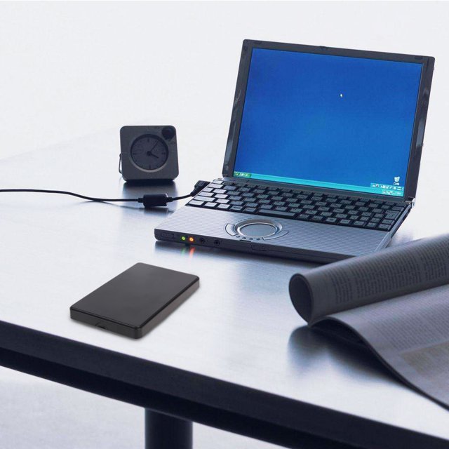 Disco Duro Móvil Estuche de disco duro móvil SATA USB2.0 de 2,5 pulgadas Soporte de caja SSD externo 2TB