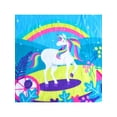 thumbnail image 6 of Girls Dress Unicorn Rainbow Blue Cartoon Princess 10 Years, 6 of 7