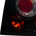thumbnail image 6 of Spec-D Tuning Dark Smoke Lens Glossy Black Housing Tail Brake Lights Compatible with 1999-2005 VW Jetta/Bora MK4 4-door Sedan, Left + Right Pair Assembly, 6 of 7