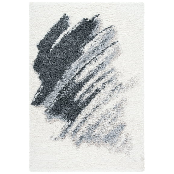 Safavieh  Fontana Shag Iori Rug 5'3" x 7'6" 5' x 8' Indoor Living Room,Bedroom,Dining Room Rectangle