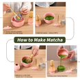 thumbnail image 3 of Matcha Set de cer&aacute;mica y bamb&uacute; Matcha Kit Rosa, 3 of 8