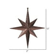 thumbnail image 2 of Vickerman 12" Copper Iridescent Glitter Bethlehem Star Christmas Ornament, 2 per Box, 2 of 2