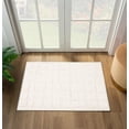 thumbnail image 3 of Luxe Weavers Modern Abstract Checkered Ivory 2x3 Area Rug, 3 of 8