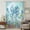 Blue, variant on Marine Life Sheer Curtains 108" Extra Long for Living Room, Summer Ocean Coral Octopus Jellyfish Seaweed Light Filtering Privacy Drapes, Semi Sheer Window Treatment for Floor to Ceiling Window