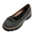 thumbnail image 2 of Bkhluea Women Knotted Platform Loafer Shoes Slip On Comfortable Footwear For Office Work Daily Casual Outdoor Activities, 2 of 7