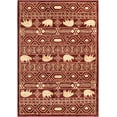 thumbnail image 2 of Rugs.com Pioneer Collection Rug – 4' x 6' Red Medium-Pile Rug Perfect For Living Rooms, Large Dining Rooms, Open Floorplans, 2 of 8