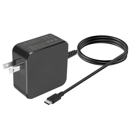 45W USB C Type-C Charger for Chromebook HP/ Lenovo/ Dell/ Acer/ Asus/ Samsung/ Google Chromebook Type C Laptop & Tablets & Phones, Google Pixel/ Samsung Galaxy AC Adapter Power Cord