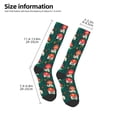 thumbnail image 3 of Bingfone Compression Socks for Women and Men Long Socks for Running Athletic Cycling Nurse-Mushroom House, 3 of 8