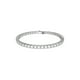 thumbnail image 1 of Pulsera de tenis Swarovski Matrix con piedras transparentes Rhodium S, 1 of 4