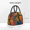 thumbnail image 2 of Pofeuu Abstract Funny Duck Print Lunch Bag for Adult Insulated Lunch Box,Leakproof Cooler Food Lunch Containers Reusable High Capacity Lunch Tote Bags-One Size, 2 of 6