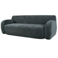 thumbnail image 4 of Harper & Bright Designs Modern Minimalist 3 Seater Sponge Couch, Comfy Floor Sofa for Living Room Apartment, Gray, 4 of 16
