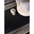 thumbnail image 4 of Furnish My Place Outdoor Collection Oriental Accent Rug - 5 ft. 3 in. x 7 ft. 6 in. Black, Water Proof Carpet for Living Room, Dining Room, Hallways, 4 of 6