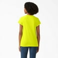 thumbnail image 2 of Dickies Women's Cooling Short Sleeve Pocket T-Shirt, Bright Yellow, 2X, 2 of 5