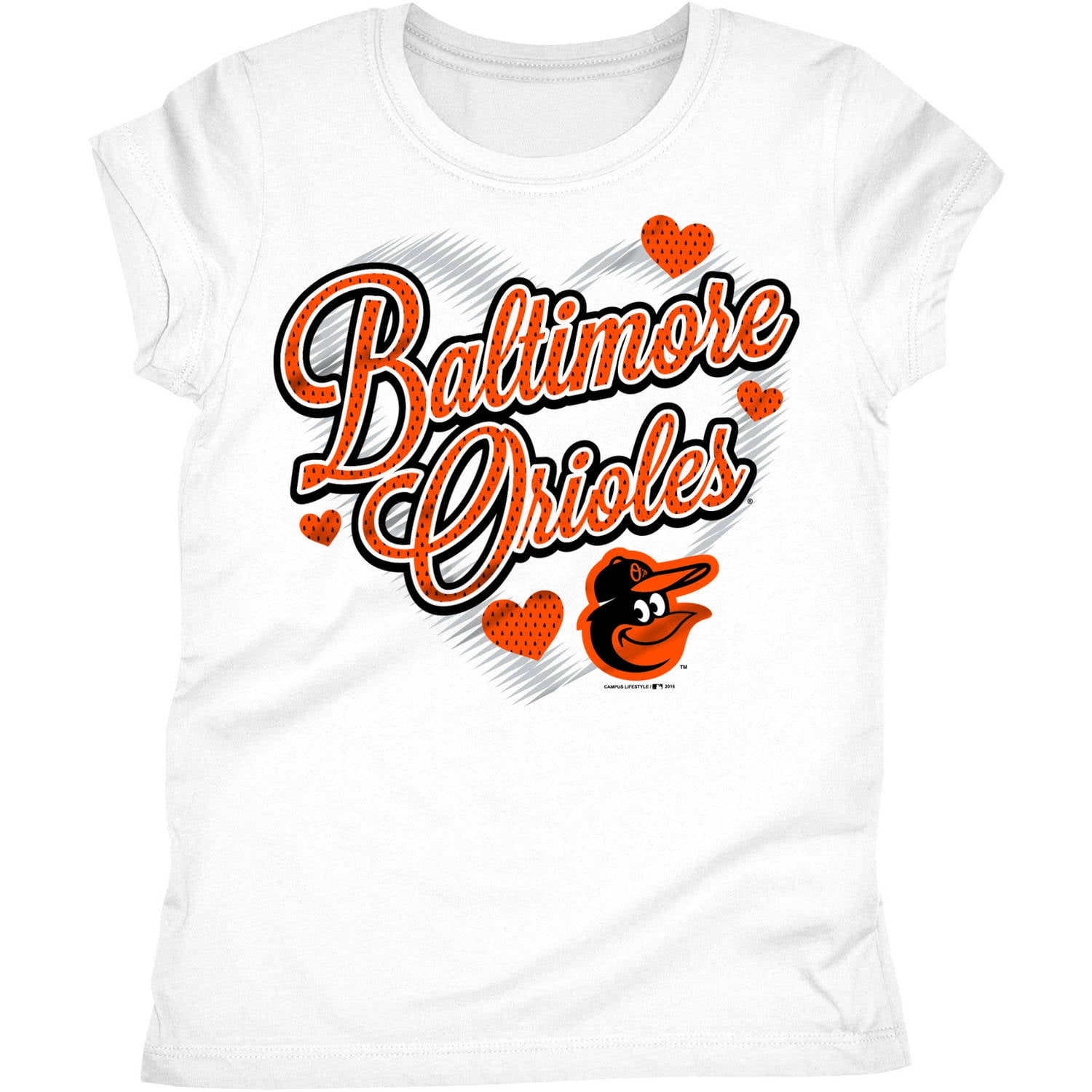 girls orioles shirt