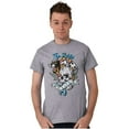 thumbnail image 4 of The Wild Life Skull Panther Tattoo Plus Size Crewneck Graphic Tee Shirt Brisco Brands 2X, 4 of 5