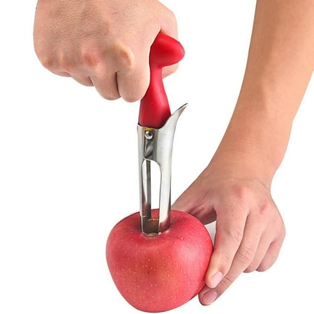 

Premium Apple Corer Tool - Easy to Use and Clean - Sturdy Apple Core Remover with Sharp Serrature - Stainless Steel Corers for Apple and Pear - Core Fruits with Ease