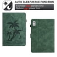 thumbnail image 5 of for Lenovo Tab M9 9.0" 2023 Smart Auto Sleep/Wake Cover with Pencil Holder, Tree Pattern PU Leather Defender Card/Stylus Holder Folding Stand Anti-Scratch Cover for Lenovo Tab M9, Green, 5 of 6