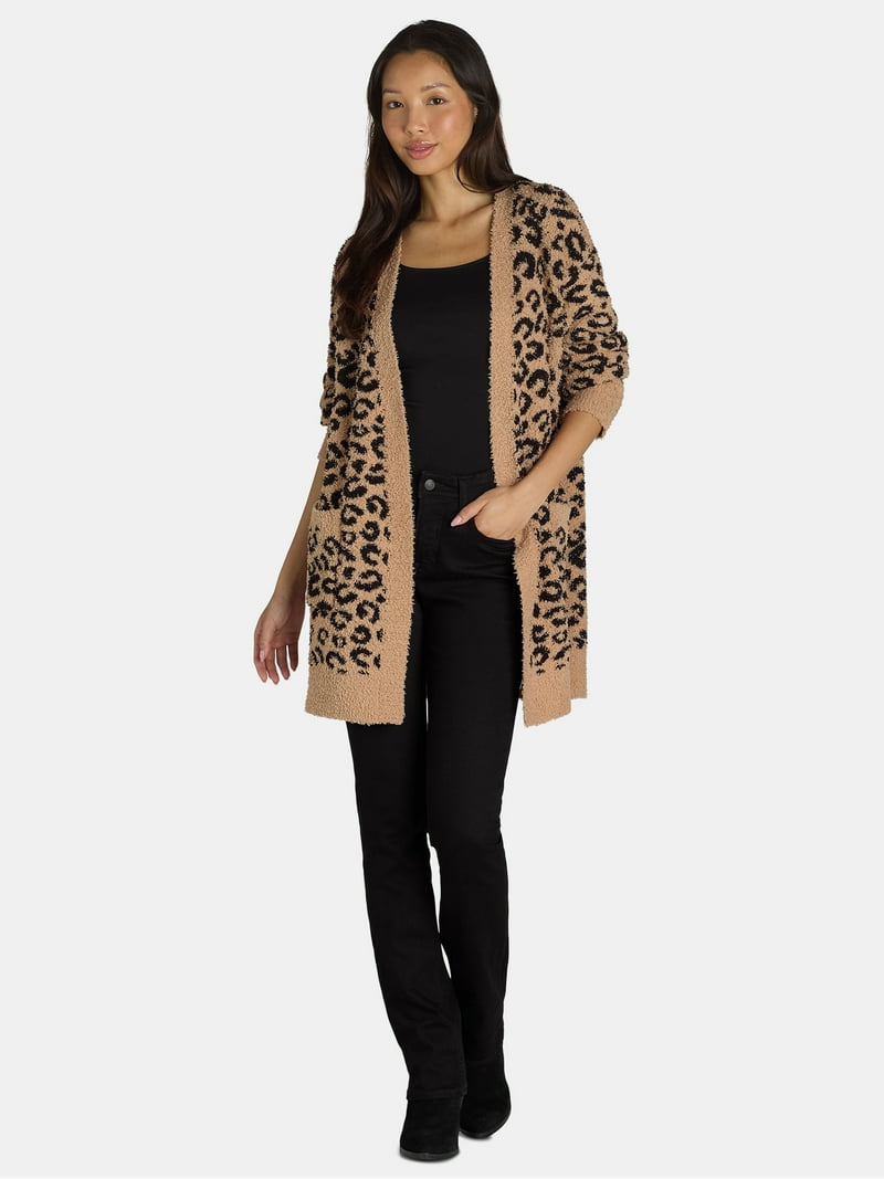 Time and Tru Super Soft Cardigan - XS-XXXL - Walmart.com