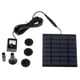thumbnail image 1 of Kit de Panel de bomba de agua Solar sin escobillas 7V 1,2 W bomba de agua de piscina 180L/H para estanque de peces JShteea El nuevo, 1 of 6